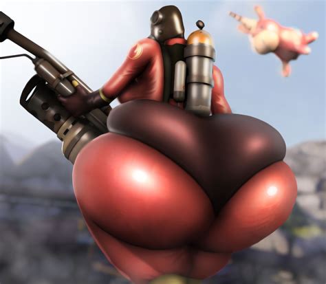 Rule 34 3d 3d Artwork Back Turned Balloonicorn Butt Inflation