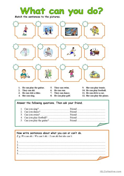 Can Cant General Grammar Practice English Esl Worksheets Pdf And Doc
