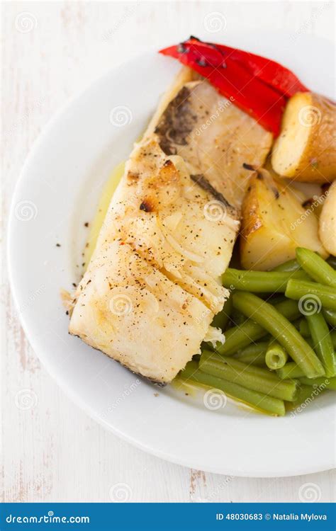 Fish With Vegetables Stock Image Image Of Dietary Food 48030683