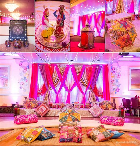 Plan an amazing wedding with minimal cost. Ladies Sangeet Bay Area - Decorations by R&R Event Rentals ...