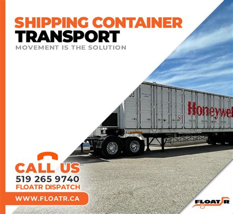 Shipping Container Transport Toronto Flatbed Transport Trucking Ltl