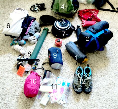 Backpacking Packing Guide Iucn Water