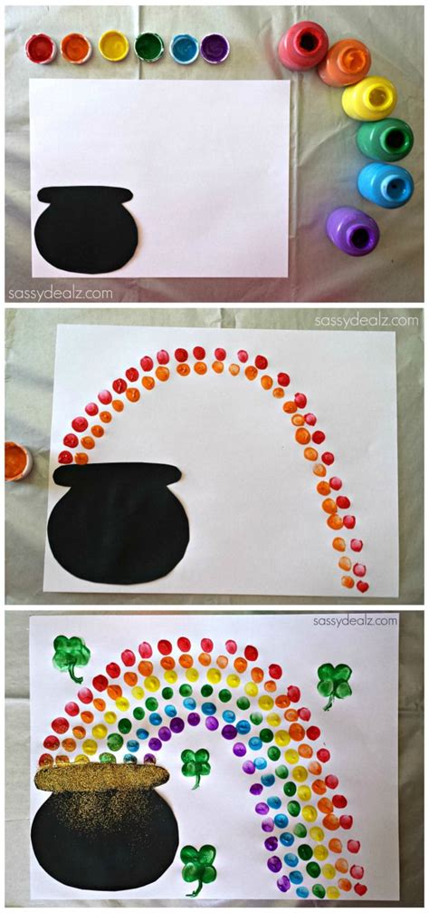 Celebrate with these simple and easy st. Easy St. Patrick's Day Crafts For Kids | St patricks day ...