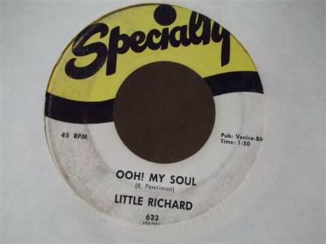 45 Little Richard Truefine Mama Ooh My Soul On Specialty Records Ebay