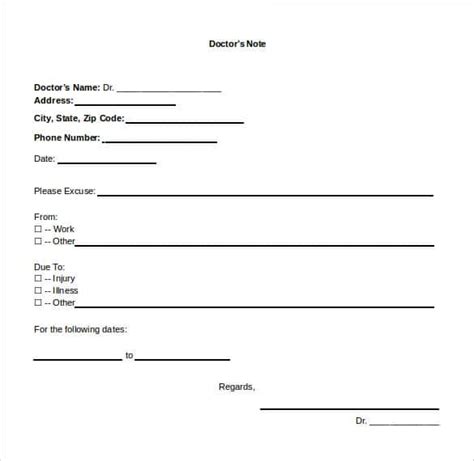 Dr Notes Templates