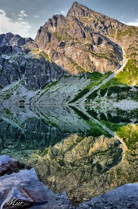 Mountain Reflection In The Water By Miirex On Deviantart