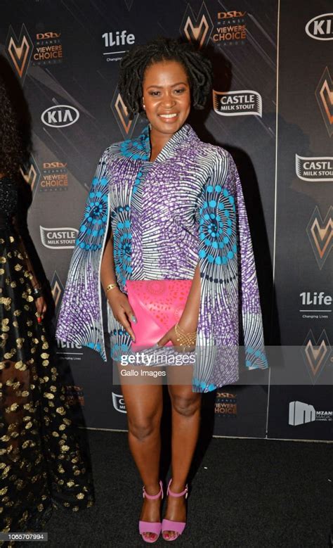 zenande nfenyana during the dstv mzansi viewer s choice awards event news photo getty images