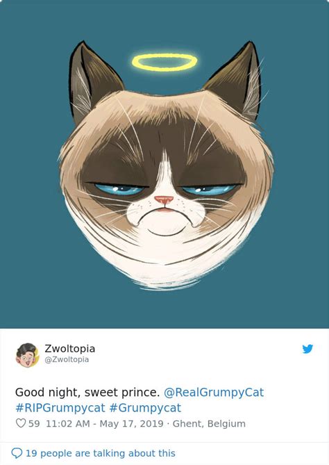 Grumpy Cat Painting Meme Luisa Rowe