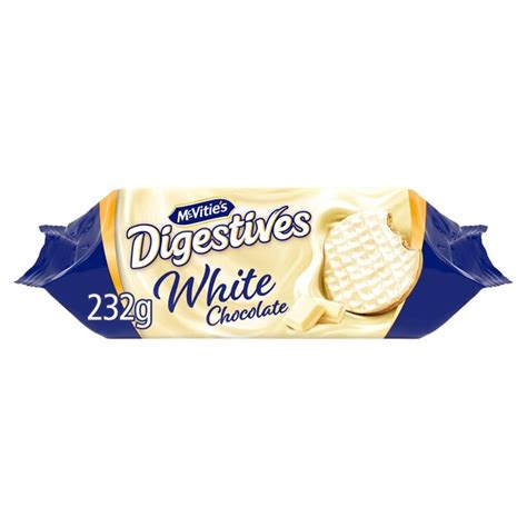 Mcvities White Chocolate Digestive Biscuits Ocado