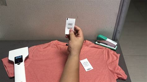 Rfid Textile Tag For Clothing Identification Youtube