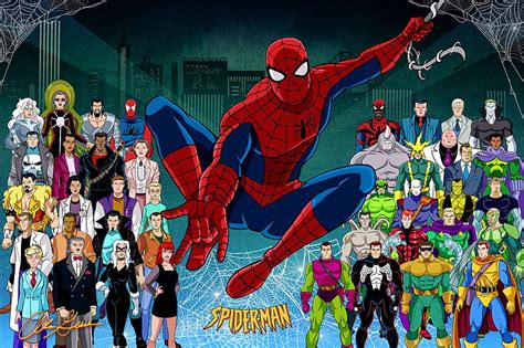 1366x768px 720p Free Download Tv Show Spider Man The Animated
