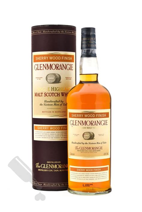 Glenmorangie Sherry Wood Finish 100cl Old Bottling Passion For Whisky