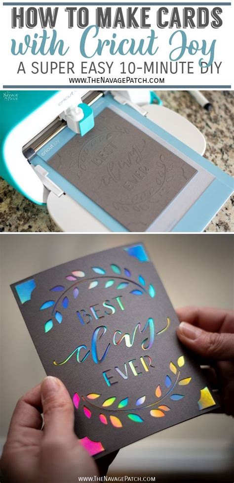 Cricut Joy How To Make Beautiful Cards In A Flash Cricut Cards