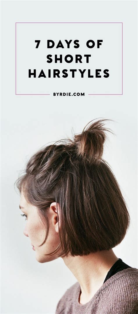 7 Chic Ways To Style Short Hair Courtesy Of Pinterest Pepino