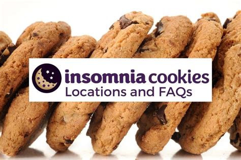 Insomnia Cookies Locations Menu And Faqs 2023 • The Three Snackateers