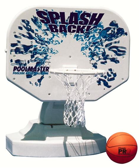 The Poolmaster Splashback Poolside Basketball Game Provides The