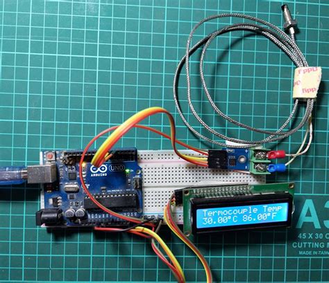 How To Arduino Thermocouple Interface Engineering Projects