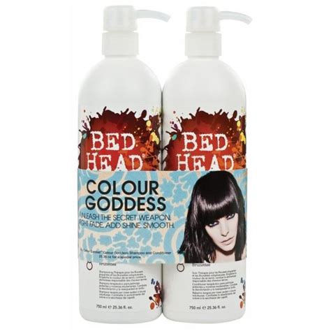 Tigi Bed Head Pack Color Goddess X ML Achat Vente Shampoing Tigi Bed Head Pack Color