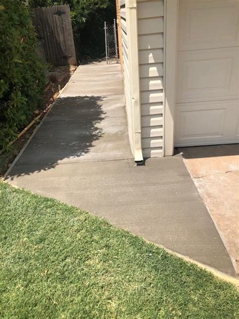 Concrete Sidewalk Eisel Roofing And Construction 405 216 5125