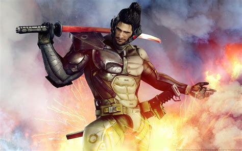 Wallpaper Superhero Metal Gear Rising Revengeance