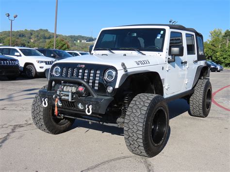 Pre Owned 2015 Jeep Wrangler Unlimited Willys Wheeler 4d Sport Utility