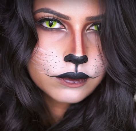 Cat Halloween Makeup Popsugar Beauty