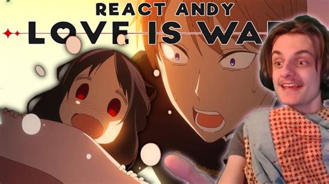 React Andy Kaguya Sama ~love Is War~ Episode 9 10 Sick Day Gone Wrong