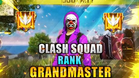How To Reach Grandmaster In Clash Squad Rank🔥grandmaster In 15 Hours😨⚡