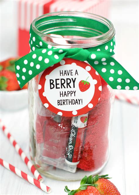 Berry T Idea For Friends Or Teachers Fun Squared