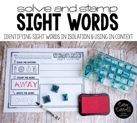 5 Tips For Teaching Sight Words How To Make Them Stick Cara