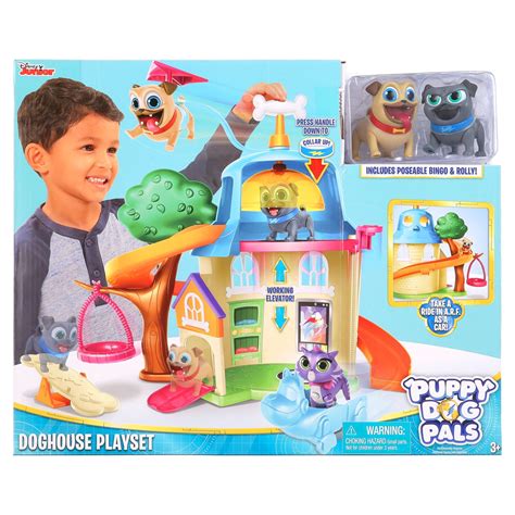 Puppy Dog Pals Doghouse Playset Officially Licensed Kids Toys For Ages
