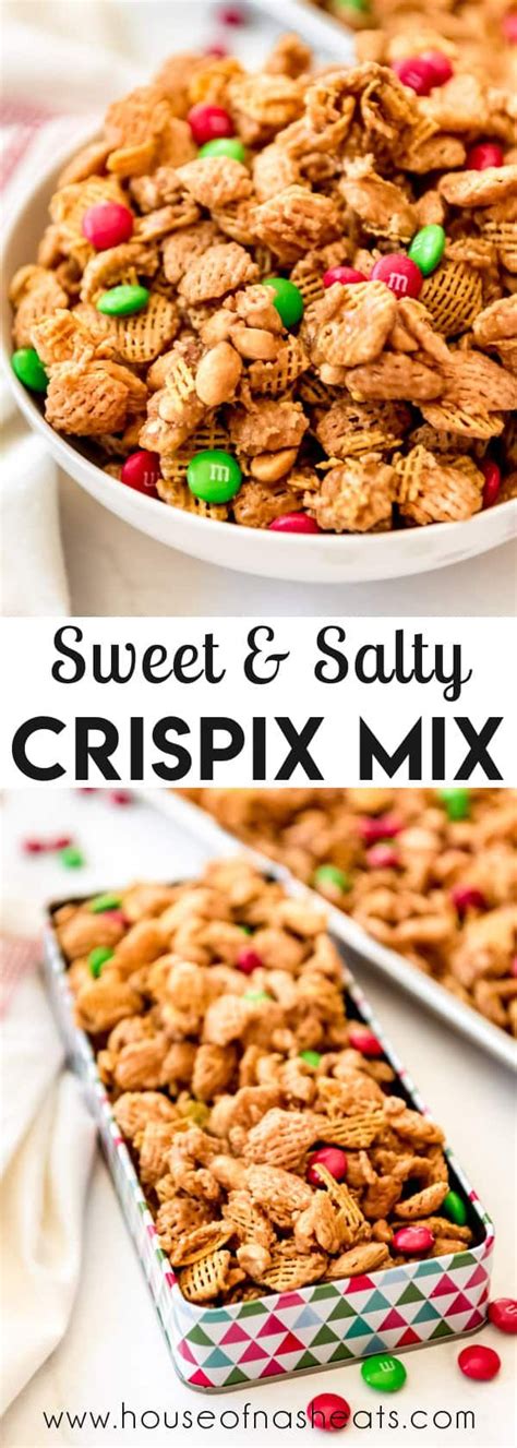 Sweet And Salty With Plenty Of Crunch This Candy Coated Crispix Mix Is
