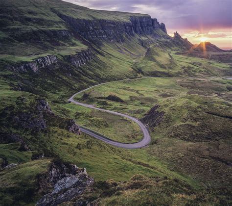 The Road To The Quiraing On The Isle Of Skye Robin K Photography