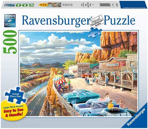 Ravensburger Scenic Overlook 500 Large Piece Format Puzzle