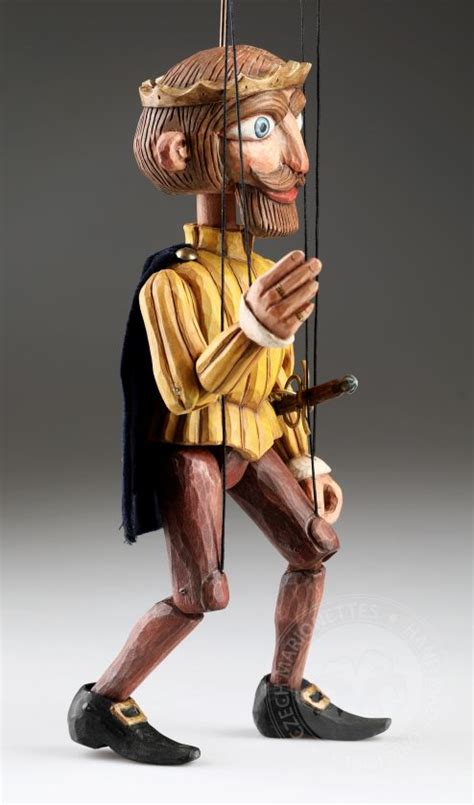 Prince Of Old Fairy Tales Retro Hand Carved Marionette Marionettescz