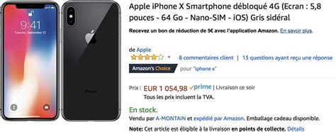 Consomac Liphone X En Promotion Chez Amazon