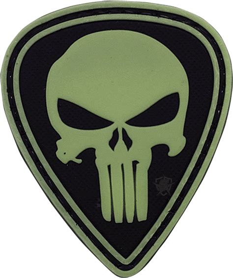 Loading Zoom Punisher Diamond Night Glow Morale Patch Clipart Large