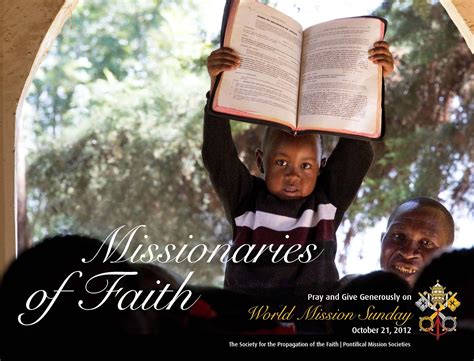 Pontifical Mission Societies Missionaries Young And 100 And