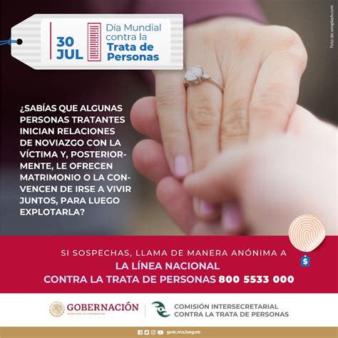30 De Julio Día Mundial Contra La Trata De Personas Comisión Mexicana