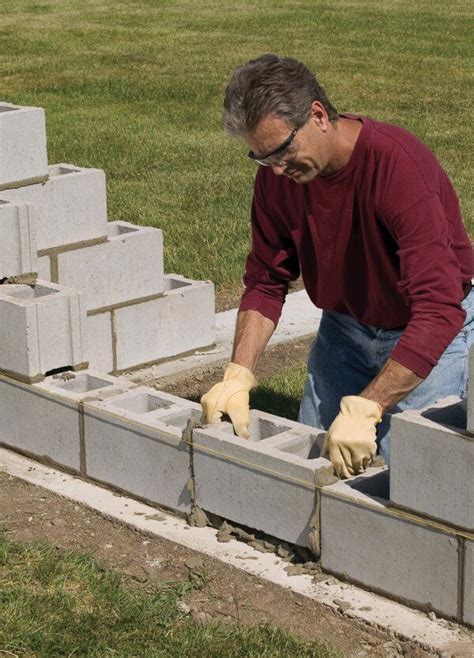 How To Build A Concrete Wall For Your Own Private Backyard Retreat