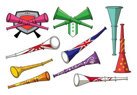 Free Vuvuzela Icons 125581 Vector Art At Vecteezy