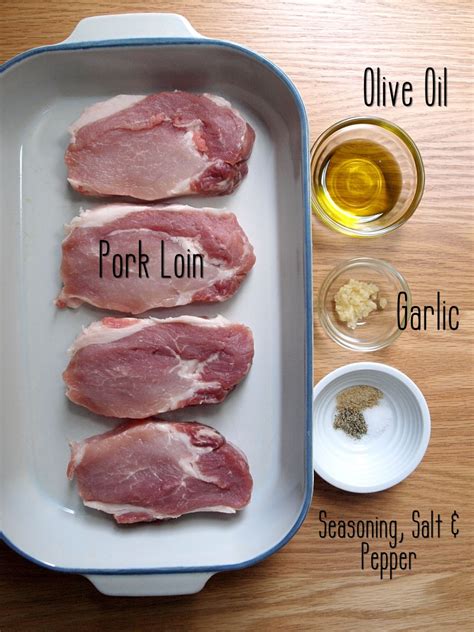 I use extra virgin olive oil baked pork chops couldn't be easier to make but the trick is to make sure you don't over bake them. Easy Baked Boneless Pork Chops | Delishably