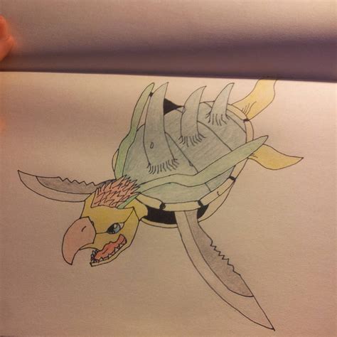 Turtle Digimon Drawing By Krayzieee On Deviantart