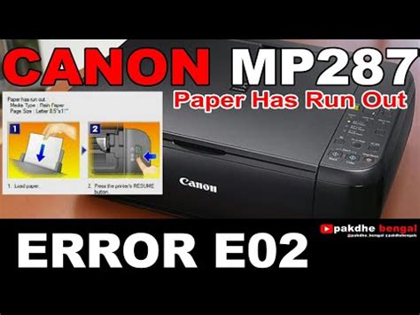 Would you like to safely and quickly eliminate canon e510 error which additionally can lead to a blue screen of death? Cara Mengatasi Error Printer Canon Mp287 E16