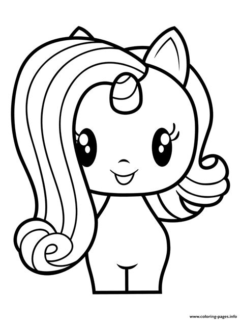 Cutie Starlight Glimmer Coloring Page Printable