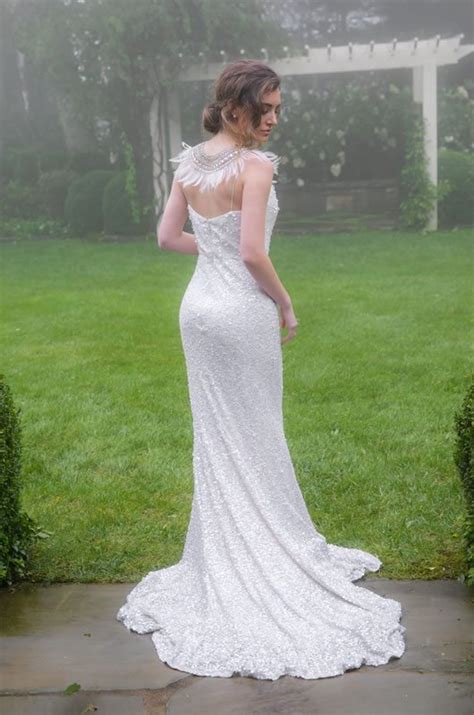 dazzling bridal gown by karen willis holmes