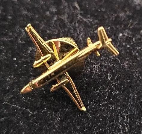 Vintage Gold Tone Airplane Passenger Plane Tie Pin Tack 1599 Picclick