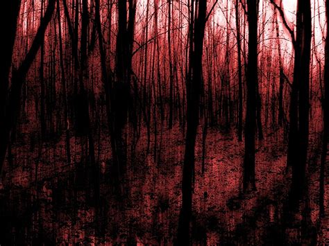 Red Forest By Bushma On Deviantart
