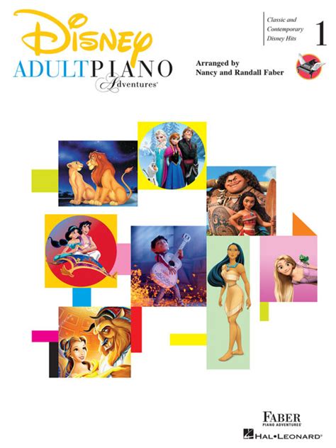 Adult Piano Adventures Disney Book 1 Faber Piano Adventures