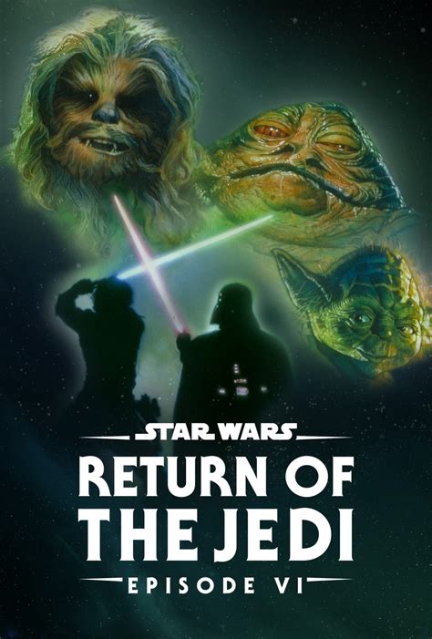 Star Wars Return Of The Jedi Disney Plus Poster Future Of The Force